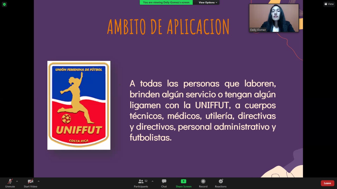 Continúa la campaña “Detengamos el hostigamiento y acoso Sexual en el Fútbol Femenino”