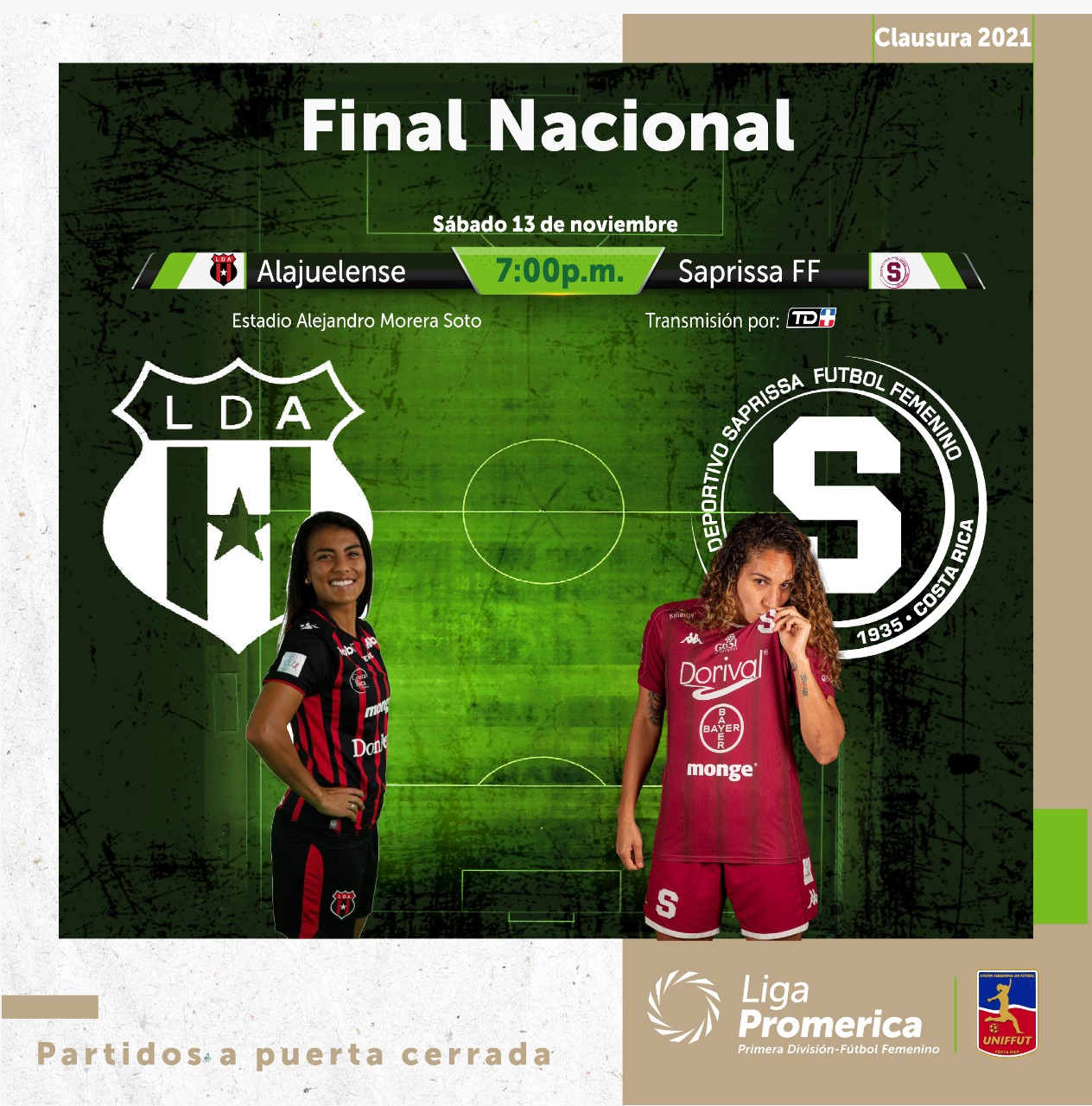 L. D. Alajuelense y Saprissa FF jugarán por ser el campeón de Clausura