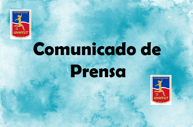 Comunicado de prensa UNIFFUT